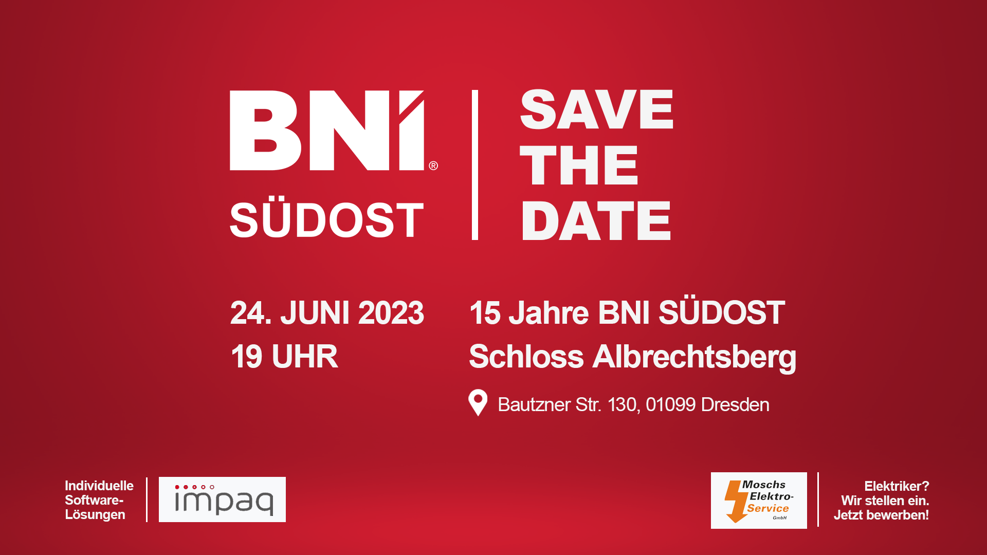 Wir feiern 15 Jahre BNI Südost